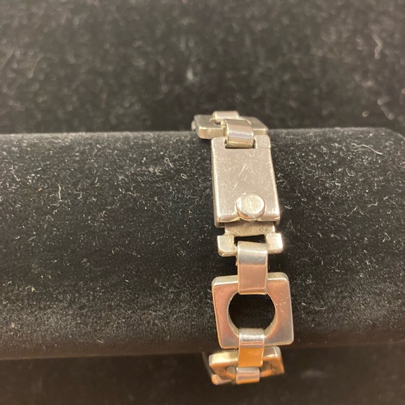 Heavy silver bracelet 925 sterling - Picture 2 of 7